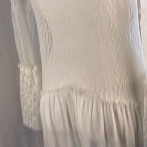 Long see through maxi dress